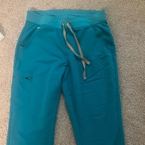 Medium teal FIGs joggers